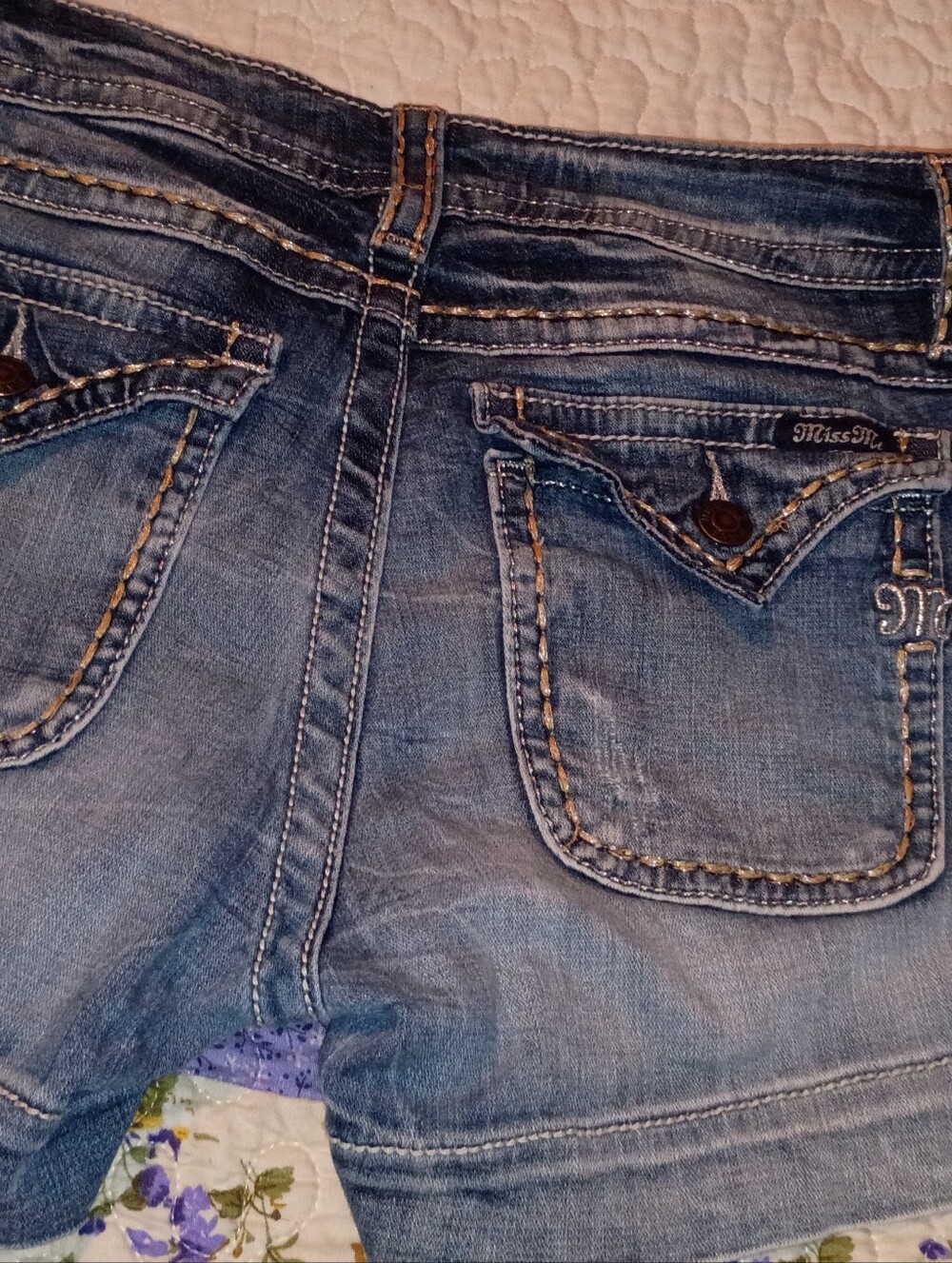 Miss Me Denim Jean Shorts 29 9 Distressed - Picture 5 of 5